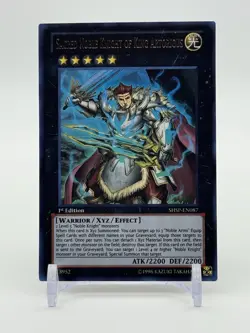 Yu-Gi-Oh! Sacred Noble Knight of King Artorigus UR 1st Edition SHSP-EN087 NM - Image 1
