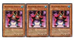 Yugioh- 3X Nightmare Penguin - Common - Unlimited - RDS-EN010 - Light Play - Image 1