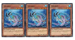 Yugioh- 3X Codarus - Common - 1st Edition - SDRE-EN012 - Light Play - Image 1