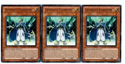 Yugioh- 3X Stardust Phantom - Rare - Unlimited - STOR-EN003 - Near Mint - Image 1
