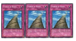 Yugioh- 3X Tower of Babel - Common - 1st Edition - SDSC-EN037 - Near Mint - Image 1