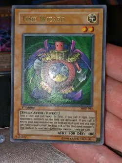 Yu-Gi-Oh! TCG Time Wizard Metal Raiders MRD-065 1st Edition Ultra Rare - Image 1