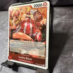 Lucky.Roux PRB02-003 R foil, One Piece card, english, Shanks crew - Image 3