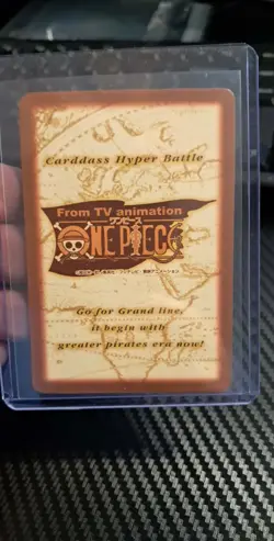 BANDAI One Piece Hyper Battle LUFFY PIRATES S127 HOLO FOIL SCARCE EARLY CARD - Image 2