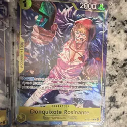 Bandai One Piece Card Game OP12 Promo Foil Sabo Rosinante Law 12 Cards Lot - Image 5