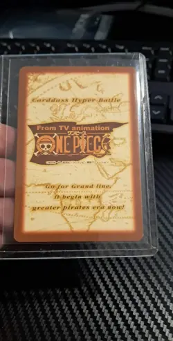 BANDAI One Piece Hyper Battle LUFFY PIRATES C112 HOLO FOIL SCARCE EARLY - Image 2