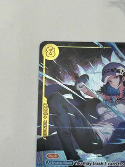 One Piece Trafalgar Law EB03-062 Alt Art SEC Heroines Super Rare Foil Rush 6000 - Image 3