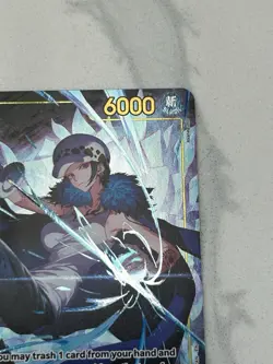 One Piece Trafalgar Law EB03-062 Alt Art SEC Heroines Super Rare Foil Rush 6000 - Image 4