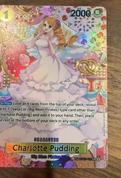 One Piece Card Game TCG Charlotte Pudding SP (OP03-112) - Image 3