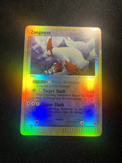 EX Sandstorm ZANGOOSE Reverse Holo 14/100 RARE Pokemon Card 2003 - Image 1