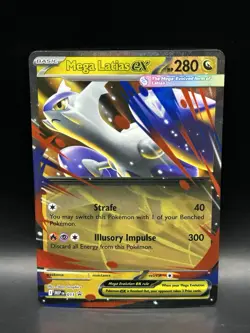 Mega Latias ex 011 - Pokemon Mega Evolution Black Star Promo Card - NM - Image 1
