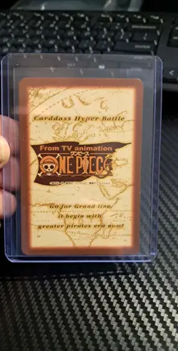 BANDAI One Piece Hyper Battle LUFFY PIRATES S40 HOLO FOIL SCARCE EARLY CARD - Image 2