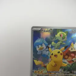 Pokemon Card TCG - Pikachu 027 Scarlet & Violet Black Star Promo Near Mint - Image 3