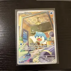 Pokemon Card Lot 5 EN IR Iron Treads Quaxly Cramorant Trubbish Chatot Mint - Image 2