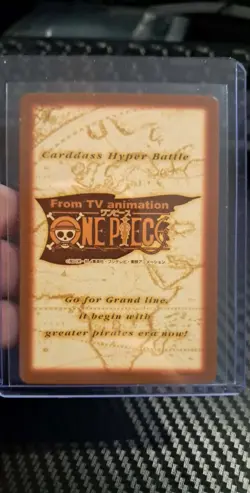 BANDAI One Piece Hyper Battle LUFFY PIRATES S101 HOLO FOIL SCARCE EARLY CARD - Image 2