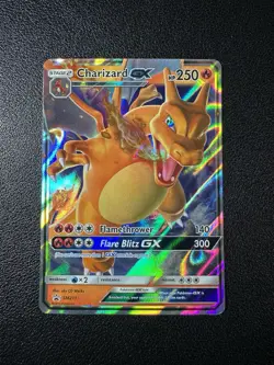 Pokemon Card TCG Charizard GX SM211 Black Star Promo Sun & Moon (z) - Image 1