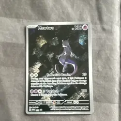 Pokemon Mewtwo SVP Scarlet & Violet Promo Card 052 Basic Psychic - Image 1