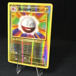 Electrode REVERSE HOLO RARE 40/108 Pokemon TCG XY Evolutions Card NM 2016 - Image 3