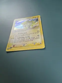 Jolteon #6/100 EX Sandstorm English Pokemon E-reader Card Holo Rare 2003 - Image 2