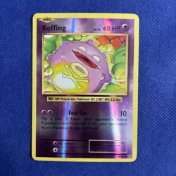 Koffing Reverse Holo 50/108 - XY Evolutions Pokemon Card - NM - Image 1