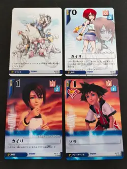 Kingdom Hearts TCG TOMY Japanese Card Lot Sora Kairi Riku Final Mix 02/37 eb228 - Image 1