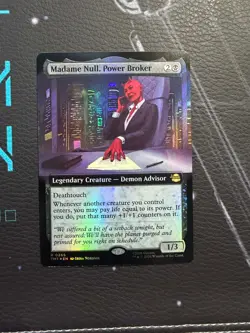 Madame Null, Power Broker Teenage Mutant Ninja Turtles Rare - Image 3