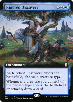 Kindred Discovery (REGULAR) x1 - MTG CLB #565 - Image 1