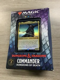 Dungeons & Dragons Dungeons Of Death Commander Deck Magic The Gathering NEW C - Image 1