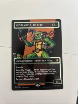 Michelangelo, the Heart (0092) (Borderless) (Foil) - Image 1