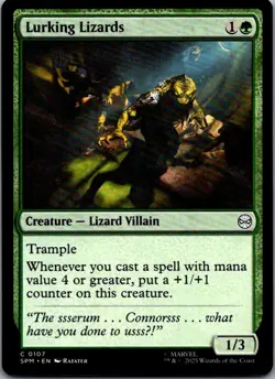 Marvel's Spider-Man #107 Lurking Lizards - Image 1