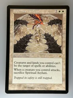 MTG Spiritual Asylum R Nemesis NMS 23 NM Normal Magic - Image 1