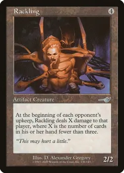 MTG Rackling U Nemesis NMS 136 NM Normal Magic - Image 1