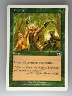 MTG Vitalize C Classic Sixth Edition 6ED 265 NM Normal Magic - Image 1