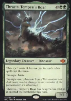 Thrasta, Tempest's Roar - Modern Horizons 2: #178, Magic: The Gathering Nm C278 - Image 1