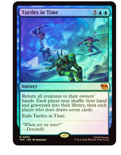 Turtles in Time - Foil Teenage Mutant Ninja Turtles MTG - Image 1