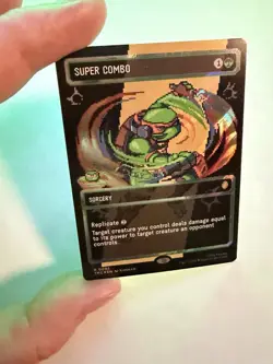 MTG Super Combo (Borderless) (Surge Foil) - Pixel Art - 0095 - TMC - NM - Image 2