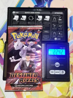 (VERY HEAVY) 22.42g Pokemon TCG Destined Rivals Booster Pack (SEALED)✅ - Image 1