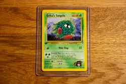 Erika's Tangela 79/132 Gym Heroes 1st Edition Common - English Vintage Pokemon - Image 1