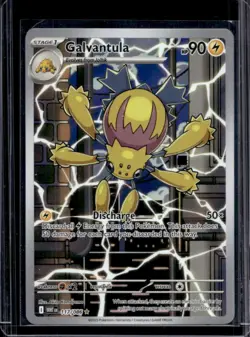 2025 Pokemon White Flare Galvantula Illustration Rare #117/086 - Image 1