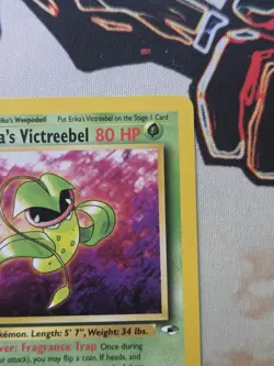 Pokemon TCG Gym Heroes Erika's Victreebel Non-Holo Rare 26/132 NM/LP - Image 3