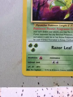 Pokemon TCG Gym Heroes Erika's Victreebel Non-Holo Rare 26/132 NM/LP - Image 5