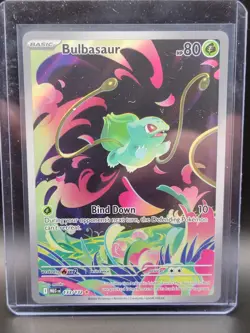 Bulbasaur 133/132 Me01: Mega Evolution Holo Pokemon NM/M - Image 1