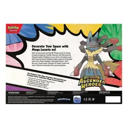 Pokemon Ascended Heroes Premium Poster Collection Lucario PRESALE 3/31 - Image 2