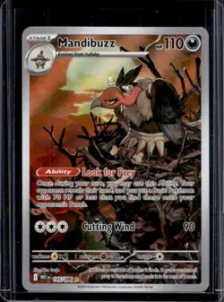 2025 Pokemon White Flare Mandibuzz Illustration Rare #145/086 - Image 1