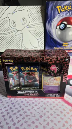 Pokemon Champion's Path Ballonlea Gym Pin Collection - Brand New SEALED Booster - Image 1