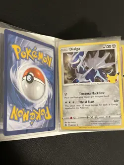Pokemon TCG 25th Anniversary Celebrations Mini Binder Lot of 34 Promo Holo Ex NM - Image 5