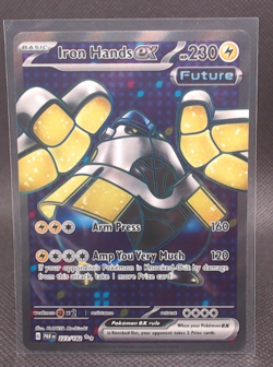Pokemon - Iron Hands ex #223/182 - Paradox Rift - Ultra Rare - Image 1