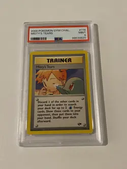 Misty's Tears #118 Pokemon Gym Challenge PSA 9 - Image 1