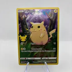 Pokemon TCG Pikachu 005/025 Celebrations Full Art Holo LP - Image 1