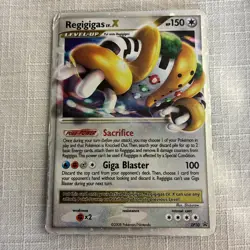 Regigigas Lv. X Pokemon TCG Black Star Promo DP30 HP - Image 1